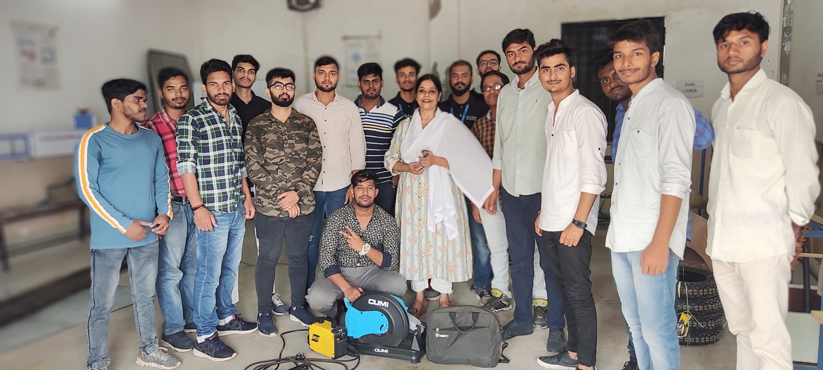 EV Manufacturing by Electrical and Mechanical Engineering Students