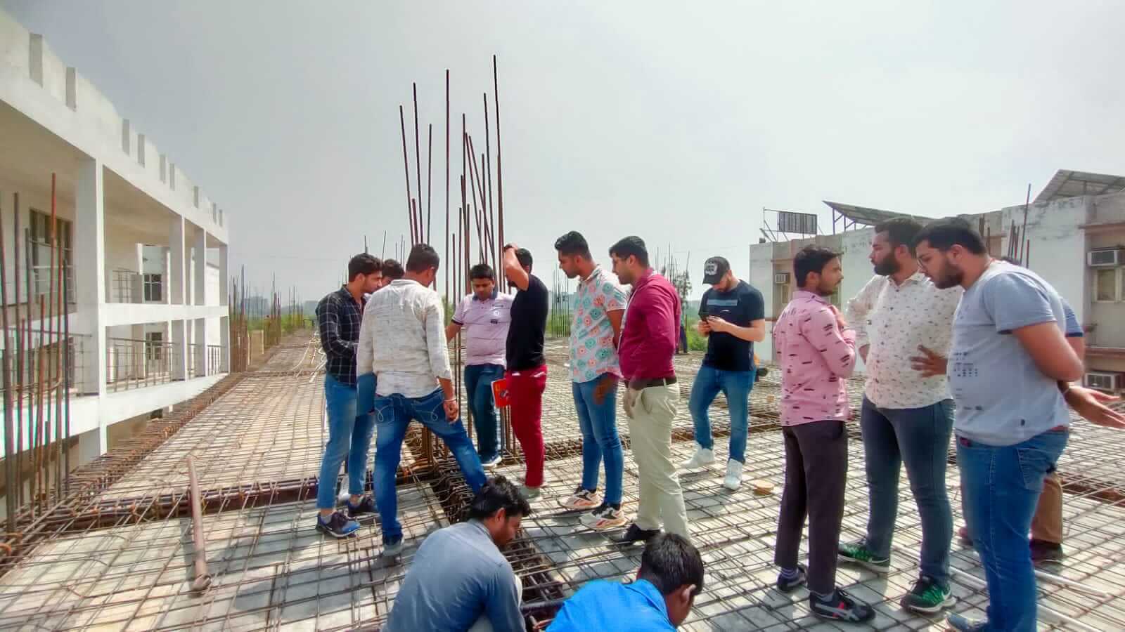 Construction site visit 26th May 2022