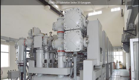 Industrial visit to 220 KV GIS Substation