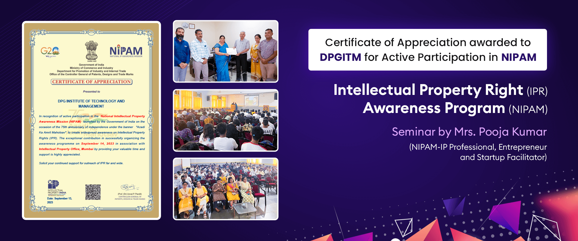 Intellectual Property Right Awareness Program