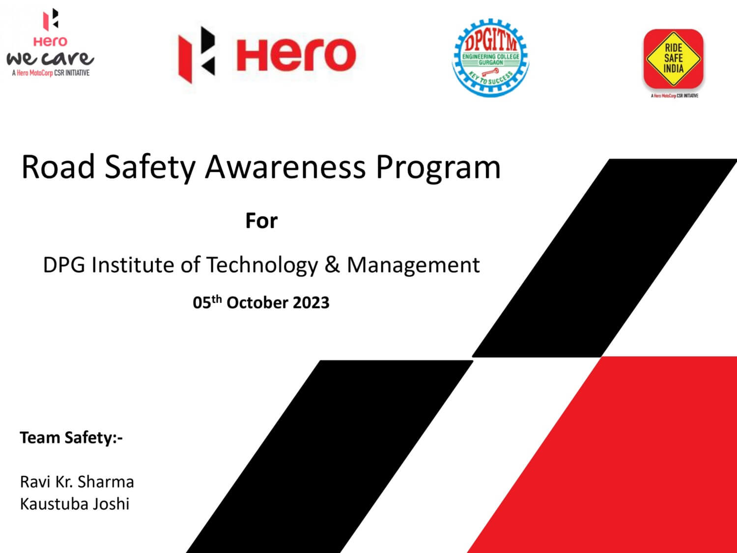 Defensive Riding Training by Hero Moto Corp