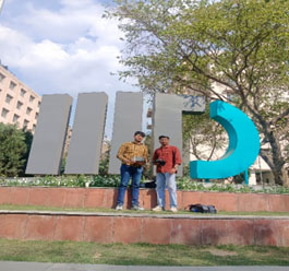 Autonomous Combat Robots Presentation at E-Summit Held at IIIT Delhi on 22 March 2025